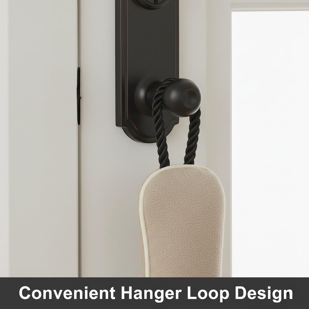 VelTherm Door Draft Stopper - 36" Under Door Gap Filler & Door Sweep for Bottom of Door - All-Season Heavy Duty Draft Stopper for Bottom of Door to Block Hot/Cold Air, Noise, Dust & Light