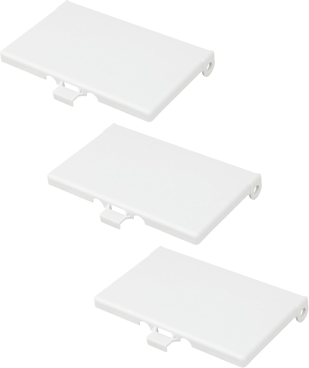 DBVC-1 Extra Duty Replacement in-Use Cover for Wet Locations,Type 3r Enclosure Cover for DBVR1C/DBVS1C/DBVM1C/60VC 1-Gang (Vertical) in Tool Box Electrical Outlet Box - Clear 3pcs (DBVC1-3)
