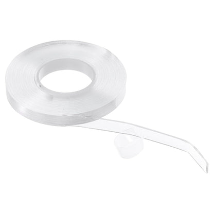 HARFINGTON Double Sided Nano Tape 10FT x 2" x 0.04" Multipurpose Removable Clear Mounting Tape Washable Waterproof Picture Hanging Adhesive Strips for Walls Carpets Posters Decor