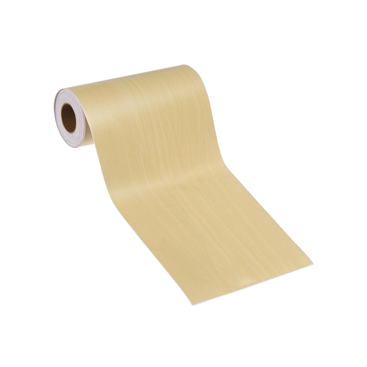 PATIKIL Self Adhesive Wood Grain Repair Tape 33'x 3", Multi-Use Realistic Wood Grain Repair Patch for Furniture Floor Door Table Chair Windows Handicraft DIY, Yellow Teak