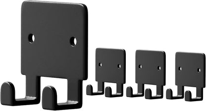 GTK Key Holder for Wall, Key Hooks with 6 Hooks, Wall Mounted Key Holder for Hallway, Self Adhesive Key Rack(White)