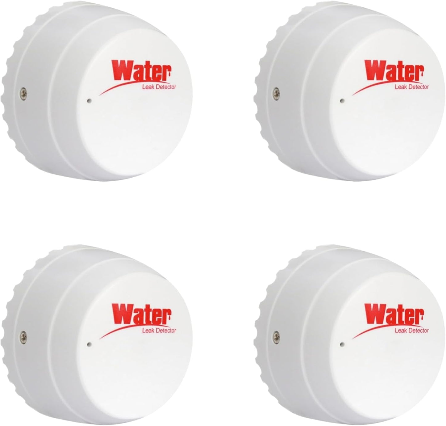 Mengshen 4 Pack WiFi Water Leak Detector 100dB Alarm Place Anywhere Leak Sensor for Bathroom Kitchen Under Sink Battery Operated