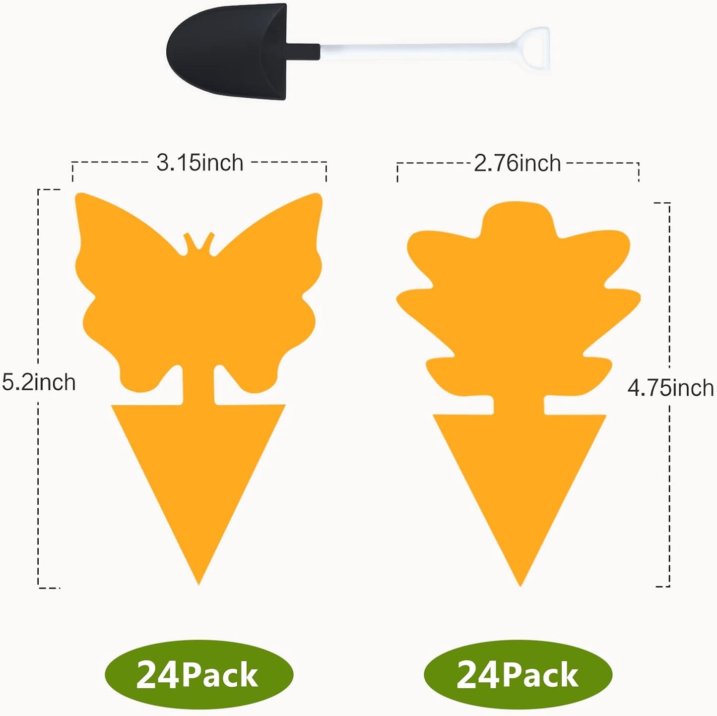 6 Pack Fly Traps Outdoor Hanging for Patio, Outdoor Disposable Hanging Fly Trap with 30g Bait, Bug Fly Hunter Catcher Killer Control for Barn Horse Ranch Chicken Coop