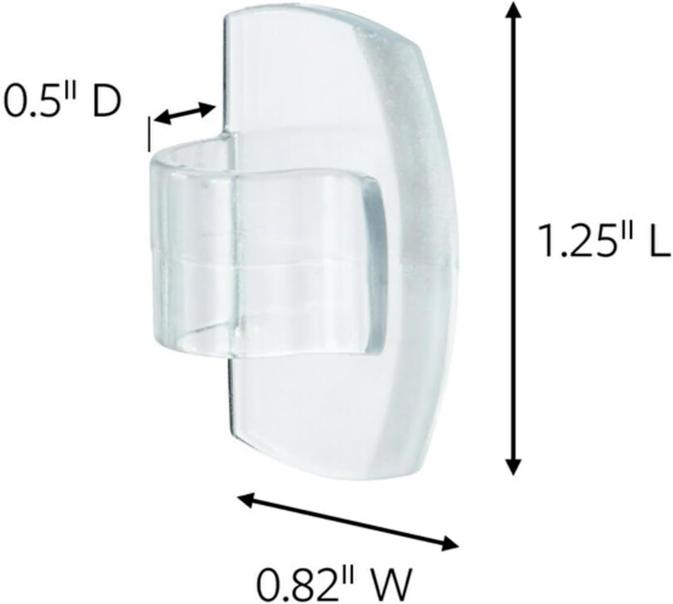 Command Round Cord Clips, Damage Free Hanging Cable Clips, No Tools Wall Clips for Hanging Electrical Cables, 40 Clear Cord Clips and 48 Command Strips