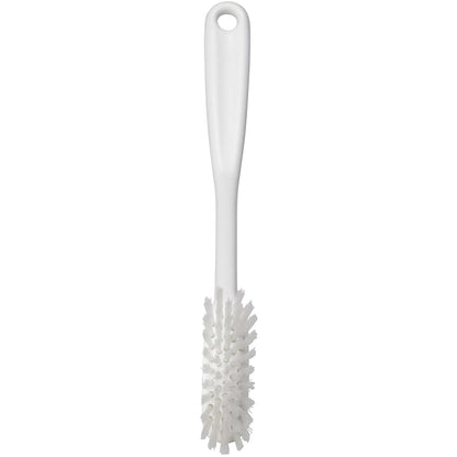 Vikan - Fine Dish Brush - Heavy-Duty, Narrow, Slip-Resistant Cleaning Brush, Polypropylene, Polyester Bristle, 11 Inch, Red, (42874)