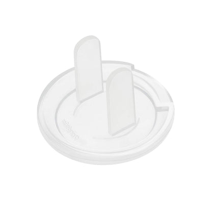 PandaEar Outlet Plug Covers(52 Pack) Clear Child Proof Electrical Protector Safety Caps with Adult Easy Release Concave Design