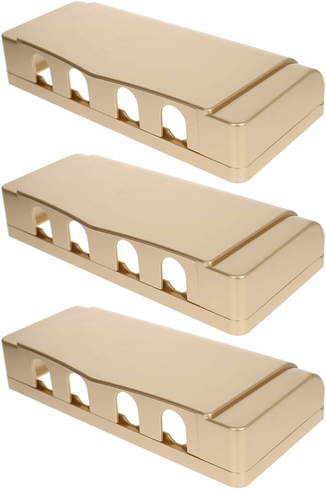 Fielect Weatherproof in Use Outlet Cover Plug Receptacle Protector for Retrofit Siding Construction White 120 Type 137x145x48mm 3Pcs