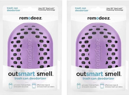 Remodeez Activated Charcoal Trash Can Deodorizer Bags 2-Pack