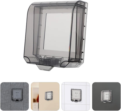 Outdoor Socket Cover Weatherproof Outside Socket Protector Electrical Cover for Indoor and Outdoor Use