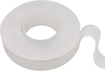 9.84FT Clear 20MM Edge Protector Strip | Self Adhesive, Sharp Edge Wrap Cover Tape, Soft Corner Protectors, Baby Proofing Corner Guards