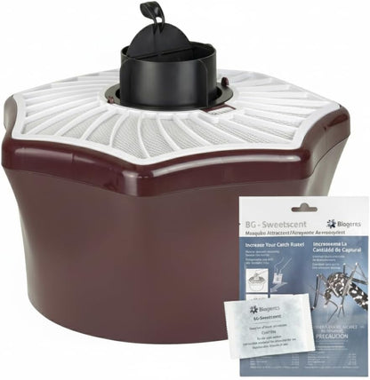 Biogents Mosquitaire Outdoor Mosquito Trap with CO₂ Booster & Sweetscent Lure | Eco-Friendly, Pesticide-Free, Pet-Safe Repellent Alternative | Electric Catcher for Comprehensive Mosquito Control