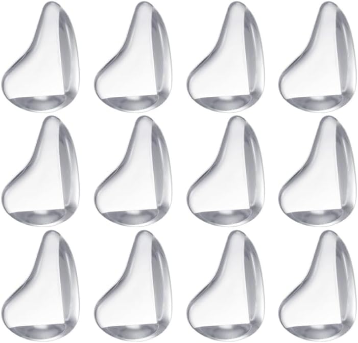 Transparent -Proof Corner Guards 12Pcs Clear Furniture Corner Protectors 1.18X0.78X0.70In Child Safety Bumpers for Tables Desks Cabinets