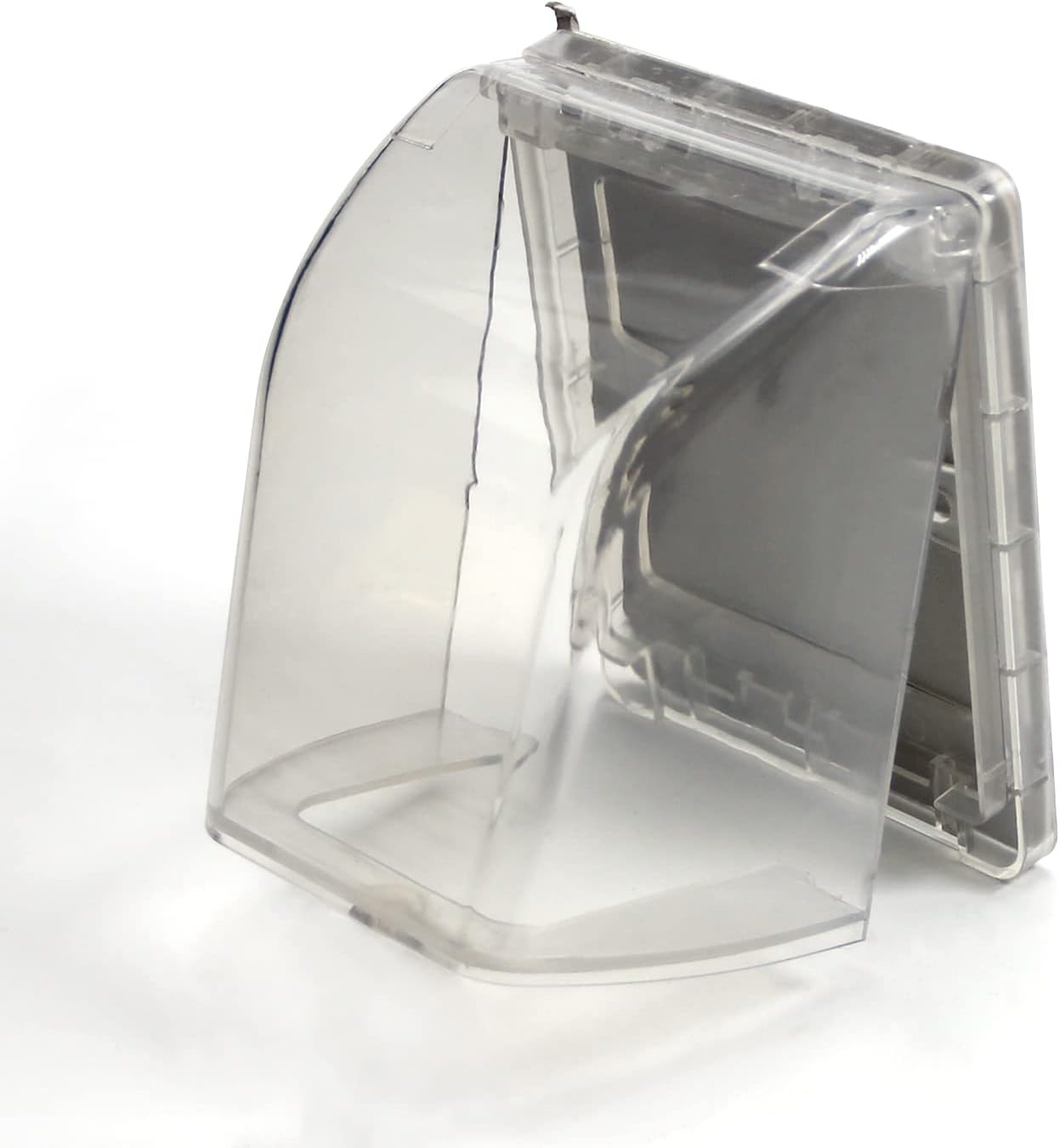 Fielect Weatherproof In Use Outdoor Outlet Cover 86Type Clear Electrical Outlet Cover Box 5" x 8.4" x 1.9"