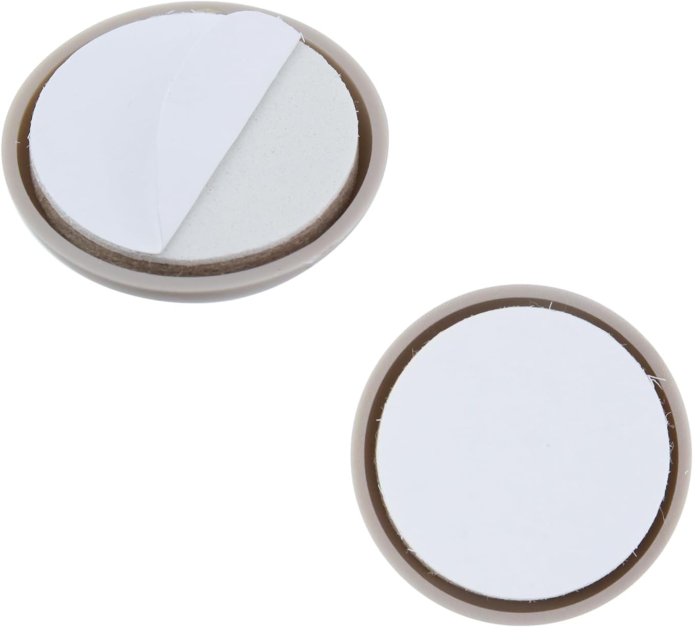 Antrader 1.5 Inch Self-Stick Furniture Round Felt Pads Wood Floor Protectors – Protect Your Hard Floors from Furniture Scratches, Pack of 48, Black