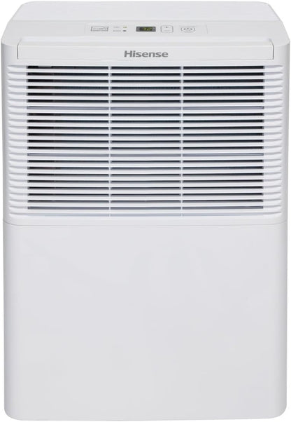 Hisense 25 Pint Small Compact Portable Dehumidifier, Energy Efficient Quiet Humidity Absorber Moisture Extractor for Bathroom Bedroom Room Garage Attic Home Crawl Space Closet