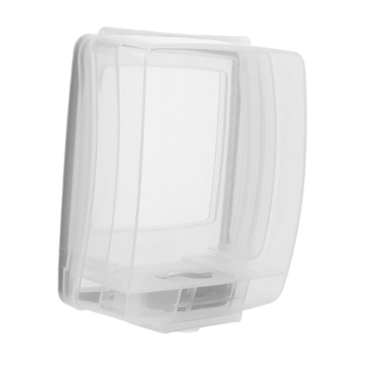 Ipetboom Waterproof Outlet Cover and Electrical Plug Protector 86 Type White Switch Box for Indoor and Outdoor Use, Rainproof Weatherproof Receptacle Cover 5x5 Inch