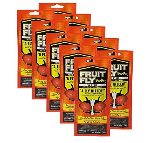 Fruit Fly BarPro – 4 Month Protection Against Flies, Cockroaches, Mosquitos & Other Pests – Non-Toxic & Portable for Indoor & Outdoor Use