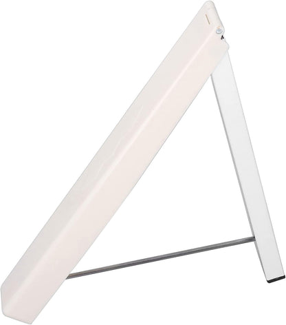 Wall Mounted Drying Rack | Foldable & Retractable Clothes Hanger | Holds 60 Lbs for Bathroom/Laundry Room/Closet | Space Saving Home Organizer