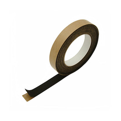 FindTape Polyester 1mm Felt Tape – 1 in. x 15 ft. Felt Strips with Adhesive Backing and Furniture Strips, Great for Arts and Crafts, Classrooms, and Protecting Furniture (Black)