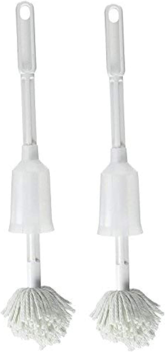 Fuller Brush Toilet Bowl Cleaner Brush – Antimicrobial Toilet Swab with Soft Non-Scratch Head, Long Handle, Deep Cleaning Under Rim (Pack of 1)