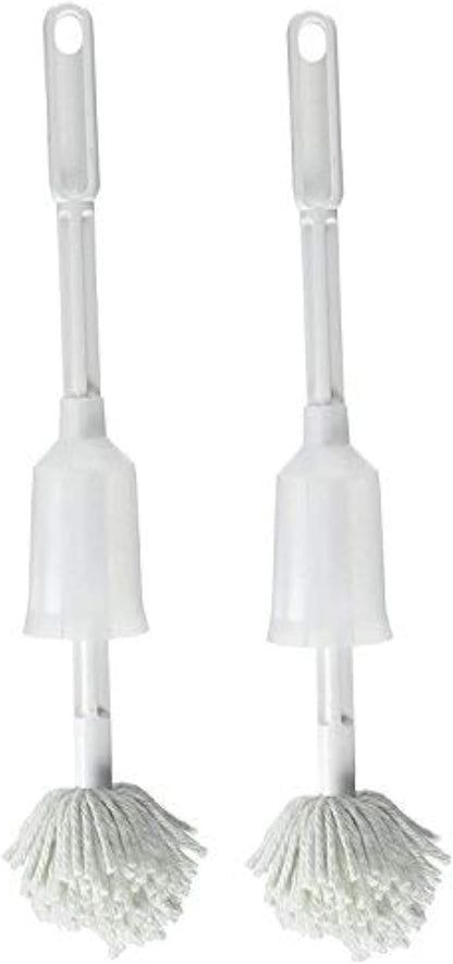 Fuller Brush Toilet Bowl Cleaner Brush – Antimicrobial Toilet Swab with Soft Non-Scratch Head, Long Handle, Deep Cleaning Under Rim (Pack of 1)