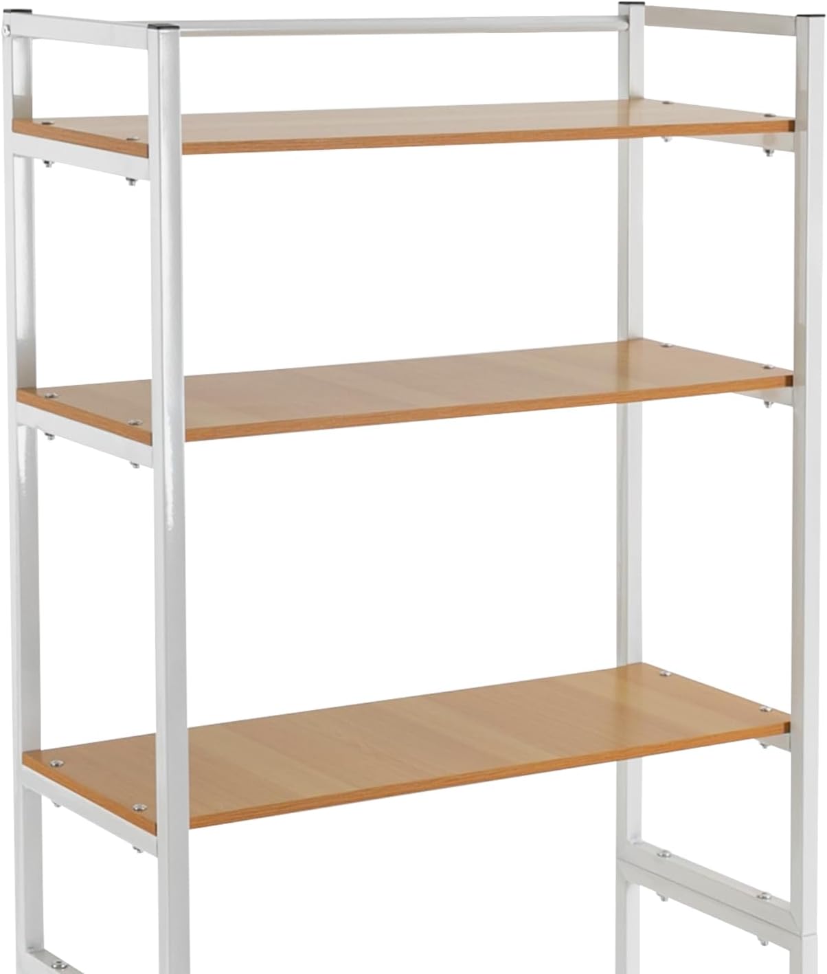 Over The Washer and Dryer Storage Shelf, 3-Tier Floor-Standing Storage Rack Metal Utility Organizer for Laundry Room Bathroom Kitchen