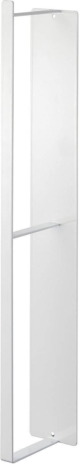 Yamazaki 3623 Magnetic Laundry Hanger Storage Rack, White, Approx. W 2.4 x D 3.3 x H 18.1 inches (6 x 8.5 x 46 cm), Tower, Washing Machine Side, Laundry Hook, Included