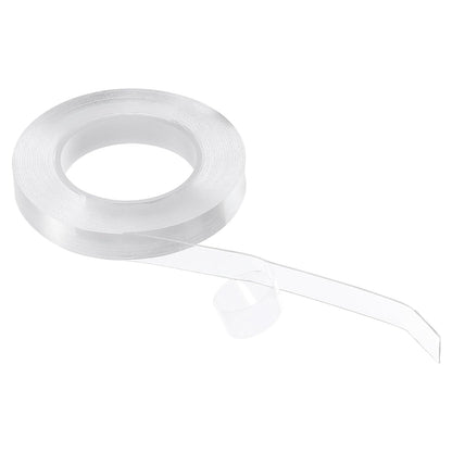 HARFINGTON Double Sided Nano Tape 10FT x 2" x 0.04" Multipurpose Removable Clear Mounting Tape Washable Waterproof Picture Hanging Adhesive Strips for Walls Carpets Posters Decor