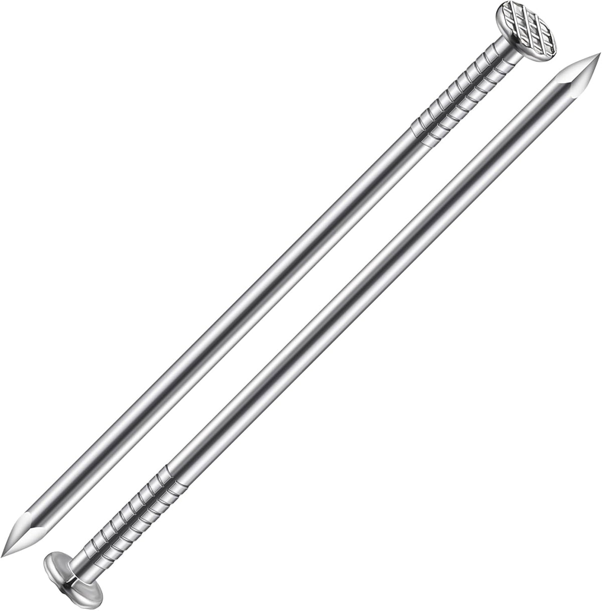 Wensilon 430pcs Stainless Steel 304 Nails Kit, Hanging Nails Kit, Wall Nails Kit, Dowels Kit, Long Nails Kit
