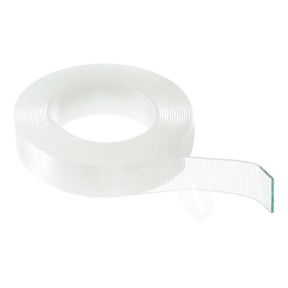 HARFINGTON Double Sided Nano Tape 16.4FT x 1.2" x 0.04" Multipurpose Removable Clear Mounting Tape Washable Waterproof Picture Hanging Adhesive Strips for Walls Carpets Posters