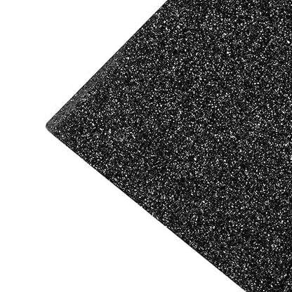 Qilima Anti Slip Tape - Waterproof Non Slip Stair Grips, Outdoor Adhesive Grip Tape for Step Treads, Black, 2inx16.5ft