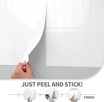 Peel and Stick Backsplash 3D Wall Tiles,Self-Adhesive,Oil Proof,Waterproof, Removable Wall Panels for Kitchen & Bathroom,Modern Design, Easy Install (10.7ft，12x9 inch,14 Pack) (Beige)