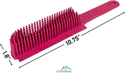 FURemover Pet Hair Removal Rubber Broom, 18" Broom Head
