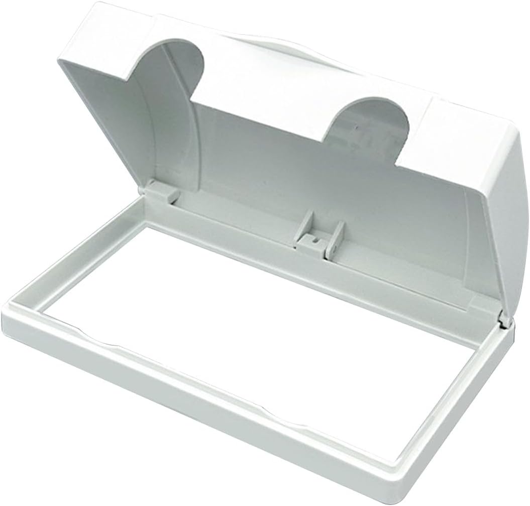 Fielect Weatherproof In Use Outdoor Outlet Cover 86Type Clear Electrical Outlet Cover Box 5" x 8.4" x 1.9"