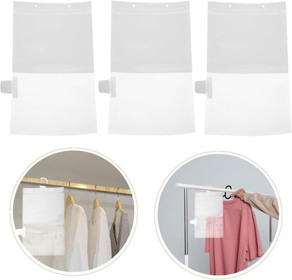 PRETYZOOM Reusable Hanging Bags 10-Pack 11.02X7.08X0.98In for Closet Dehumidifiers Home Dormitory Kitchen Humidity Control