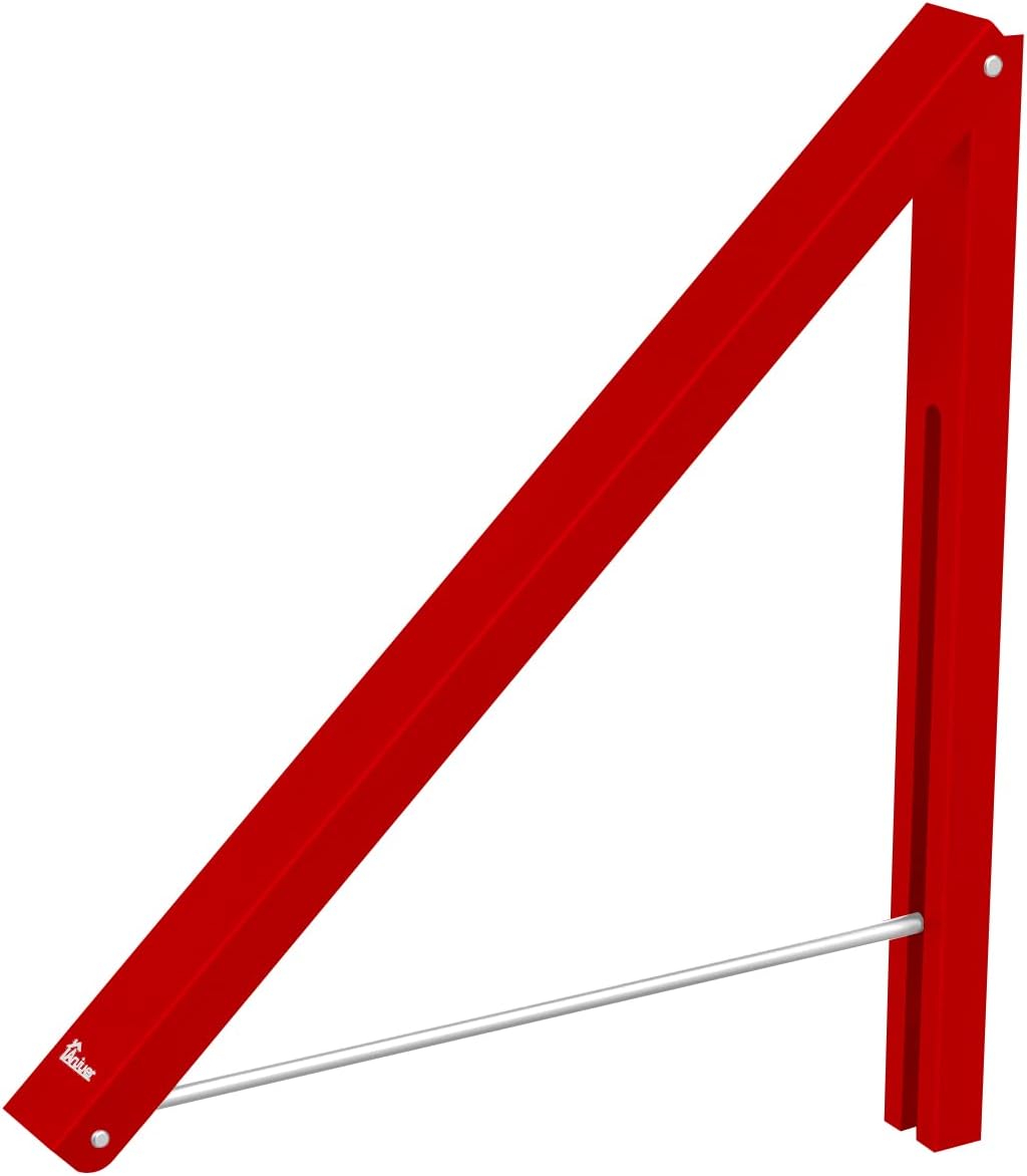 Drying Rack Wall Mounted Clothes Hanger Folding Wall Coat Racks Aluminum Home Storage Organiser Space Savers