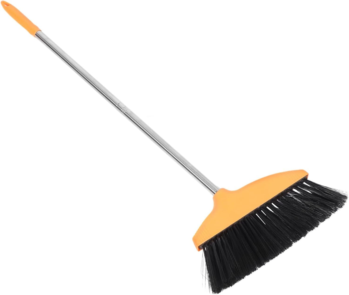 DECHOUS Floor Broom with Plastic Angle Head Heavy Duty Commercial Cleaning Tool for Indoor Outdoor Use for Pet Hair Garage Patio Restaurant Cleanup