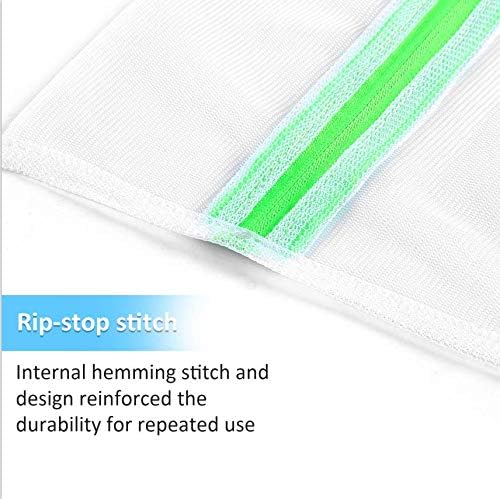 GOGOODA Mesh Laundry Bags for Delicates Durable Protective Wash Bags | Travel Storage Bags for Intimates Lingerie, 3PCS（3XXL）