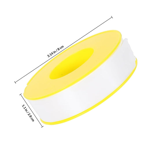 PTFE Thread Sealant Tape for Plumbing Waterproof Pipe Thread Tape 2 X 1.8cm for Shower Heads and Leak Repair