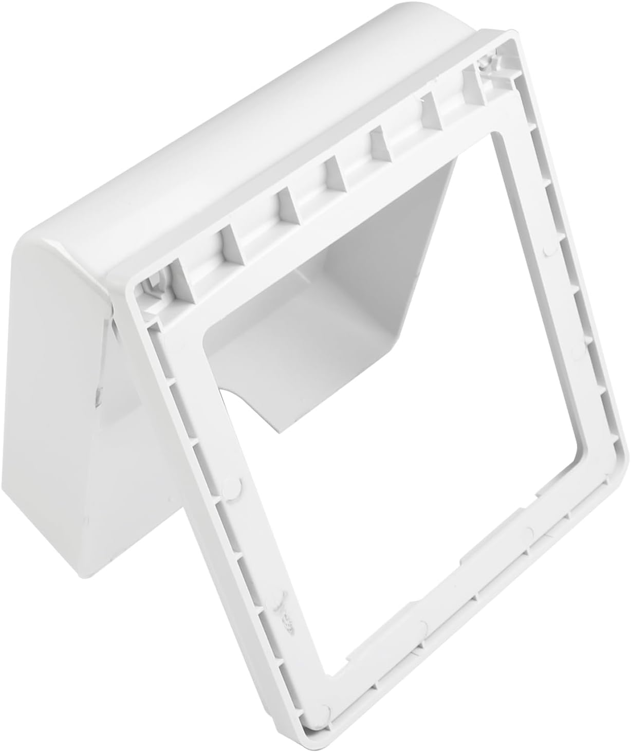 Fielect Weatherproof in Use Outlet Cover Plug Receptacle Protector for Retrofit Siding Construction White 120 Type 137x145x48mm 3Pcs