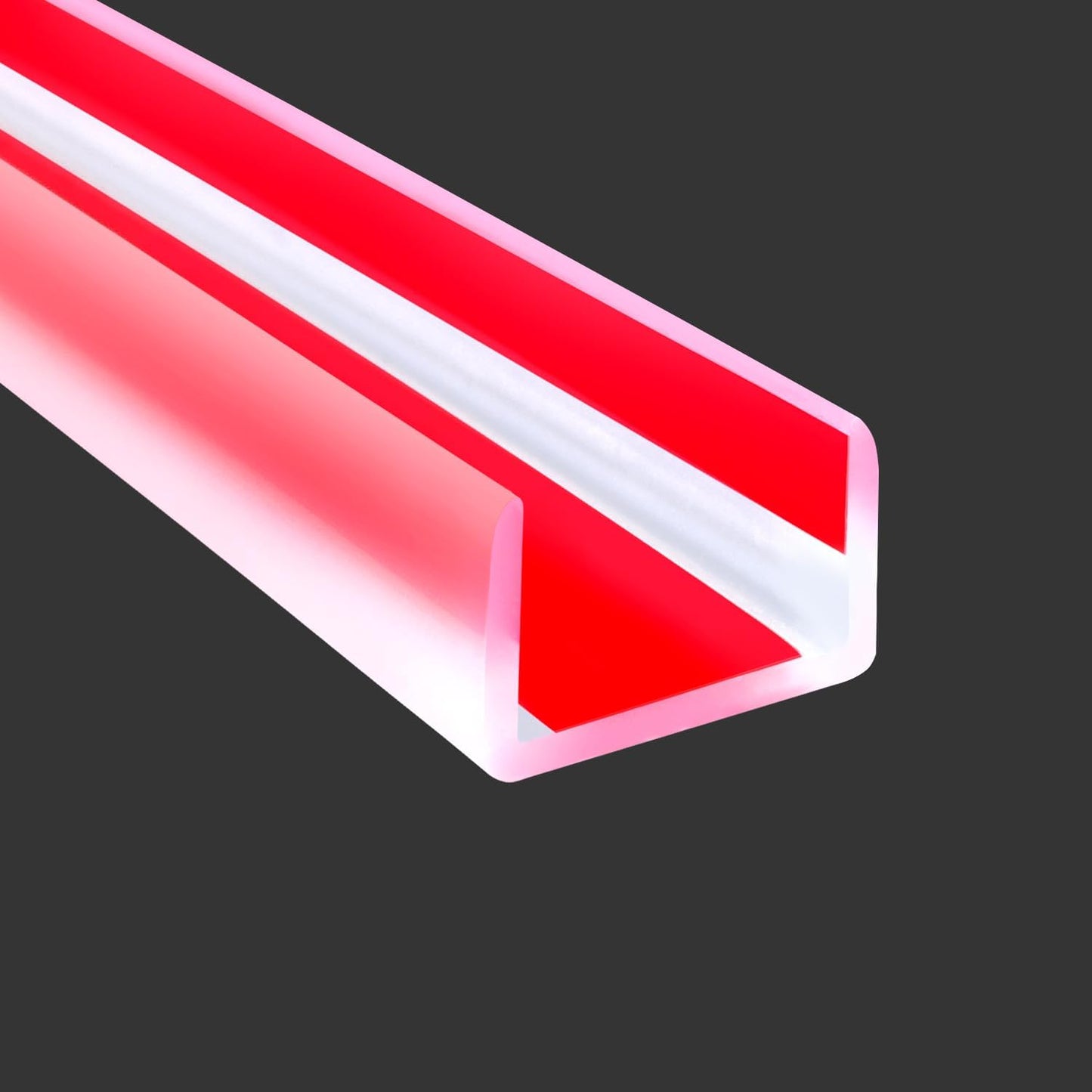 Slimline Cabinet Door Edge Protector, 3/4" Self Adhesive Peel and Stick Rubber Edge Guards, Flexible U Shaped Strips for Kitchen & Garbage Drawer Fronts, Edge Trims for Desks and Shelfves, Black, 10Ft