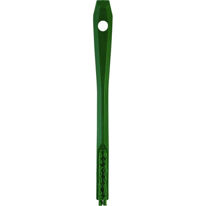 Vikan - 44016 Detail Brush, Multifunctional, Slip-Resistant Cleaning Tool, Extra Stiff Polypropylene & Polyester Bristle, 8 Inch, Yellow