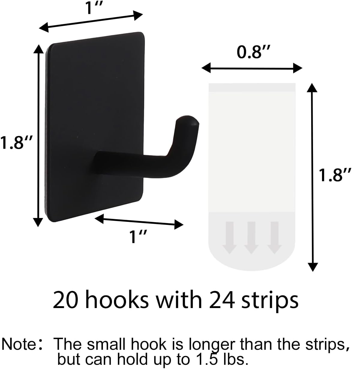 2 Razor Holder for Shower and 3 Adhesive Hooks with Removable Strips，Towel Hooks for Hanging，Wall Hooks for bathrooms，Removable Damage-Free Metal Shaver Holder，for Stockings，Decor，Robe