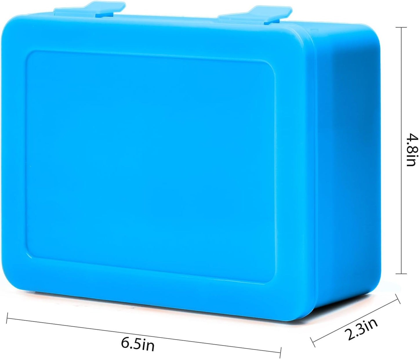 Battery Organizer Storage Box, Garage Case Holder for 24* AA, 30* AAA Batteries (Bag Not Include Batteries Pack) (white)