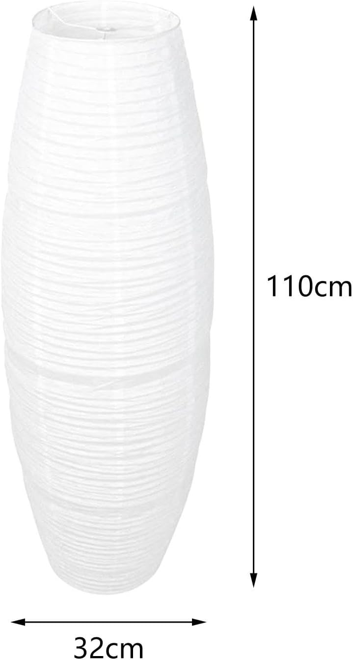 Rice Paper Floor Lamp Shade Paper Floor Lampshade Unique Design Decor Lamp Bedside Lamp Floor Lamp Chimney for Living Room