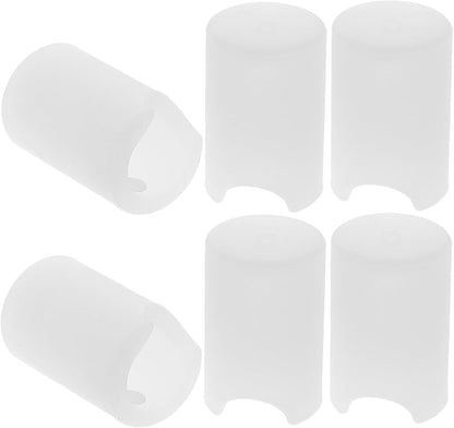 TOYANDONA 6pcs Silicone Drawer Handle Protectors Baby Proof Bumper Covers for Cabinet Door Safety Soft Cushion Edge Protectors for Boys and Girls