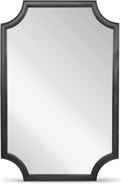 WallBeyond Full Length Mirror Wall Mounted 65"x22", Rustic Wooden Frame Floor Mirror, Large Full Body Mirror for Bedroom, Leaning or Hanging Against Wall, Natural