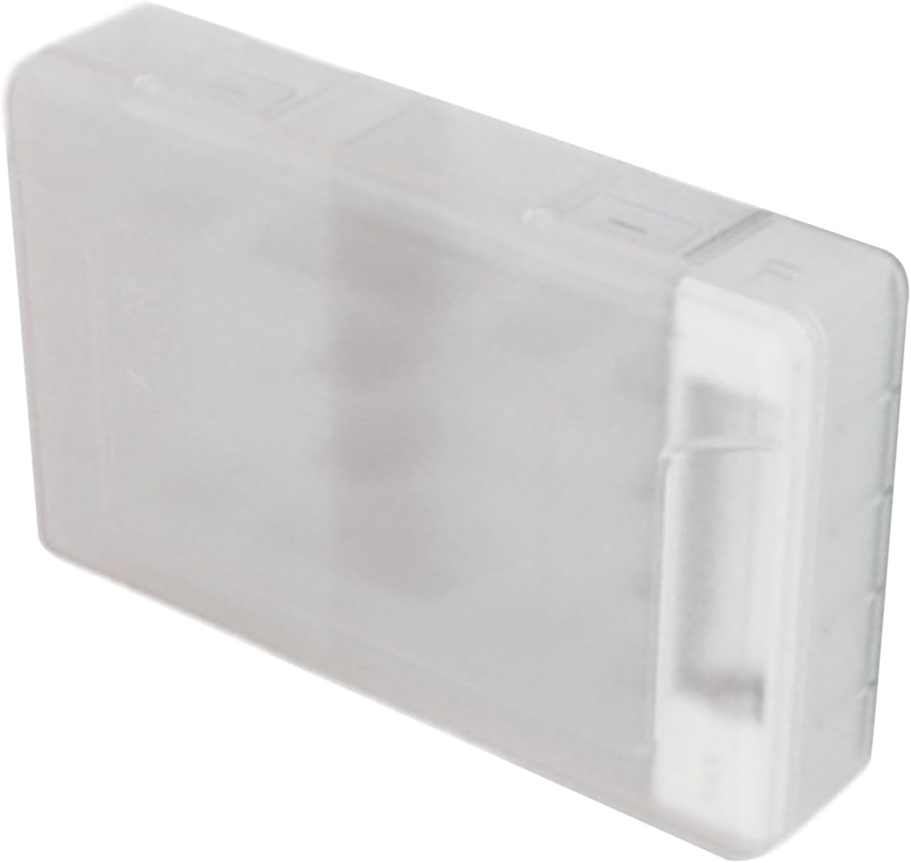 QMQJIA Battery Organizers Case for Double/Trible A Batteries Storage Box with Tester Function Large Capacity Clear Storage Box