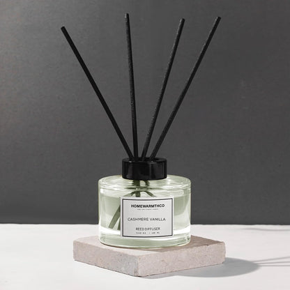 Clean Linen Reed Diffuser Set - Luxury Fragrance Reed Diffusers for Home. Office, Bathroom, Kitchen and Home Decor - Long-Lasting Scent with Non-Toxic Oils (5.63 oz, 160ml)