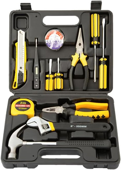 12 Pieces Portable Homeowner Tool Set, General Household Small Hand Tool Kit, Repair Hand Tool Kit, For Home Or Car& More